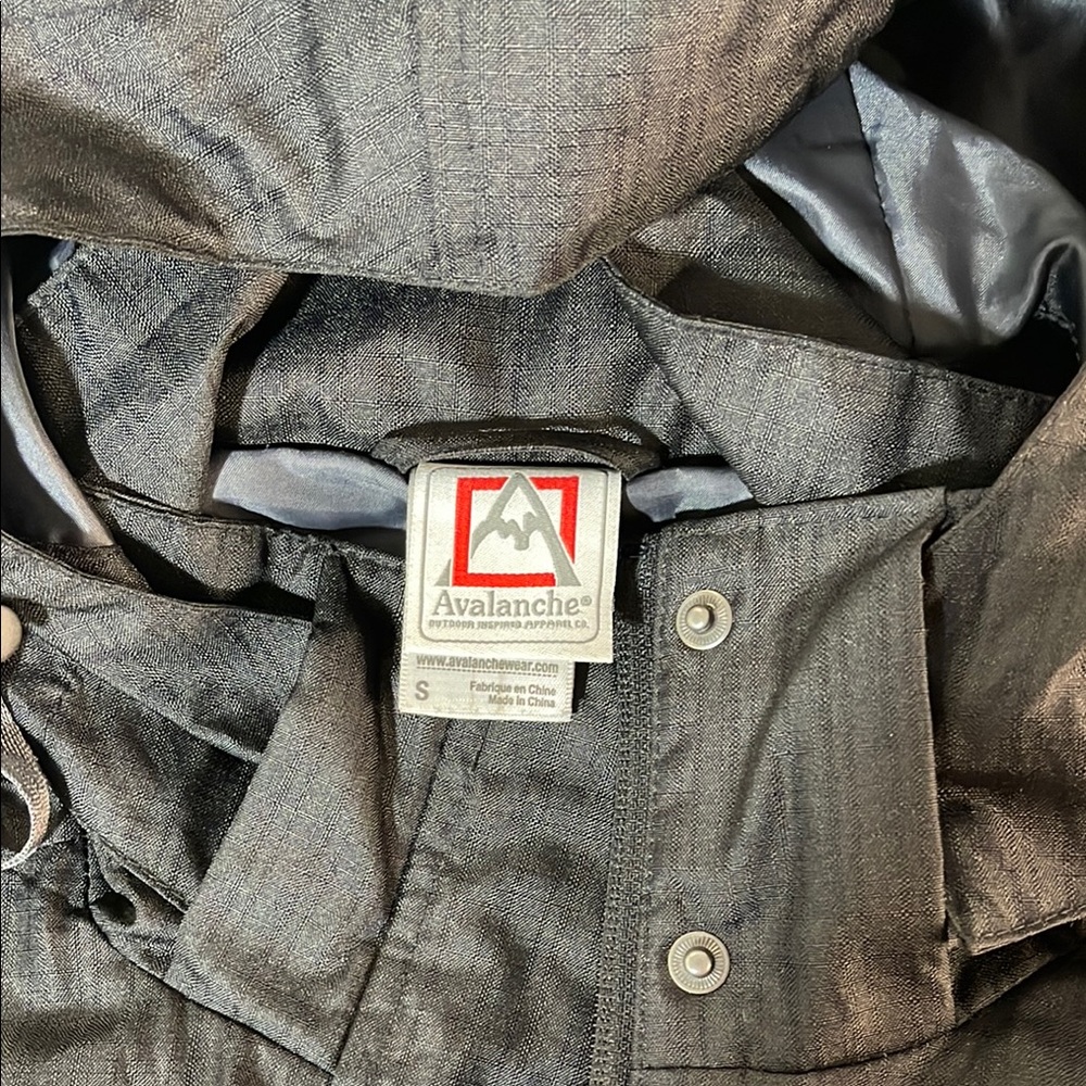 Avalanche Charcoal Hooded All Weather Utility Jacket - Picture 2 of 11